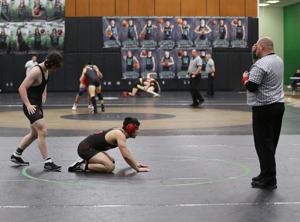 UIL Texas District 4 5A Wrestling Tournament 020423 Brian McLean 15
